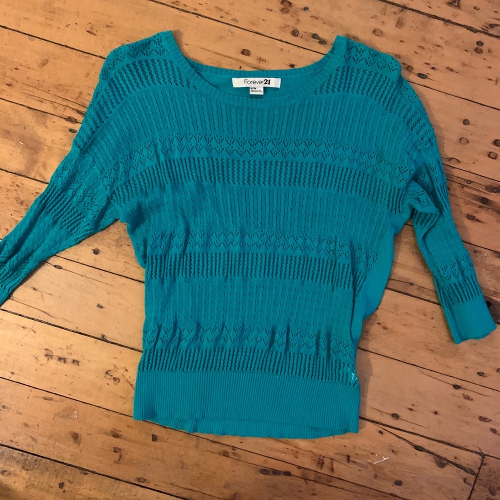 Forever 21 Teal Top
